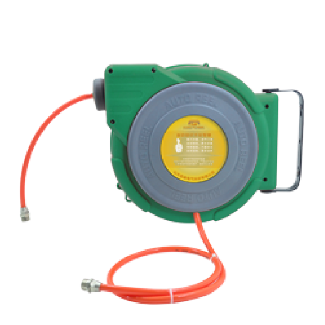 自動(dòng)回收水管卷軸綠色版