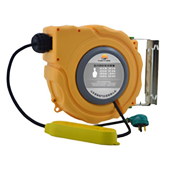 自動(dòng)回收電纜卷軸黃色版