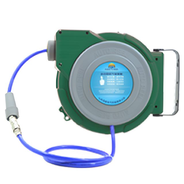 自動(dòng)回收氣管卷軸綠色款